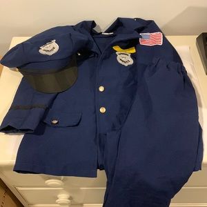 Boys Medium Police Halloween Costume